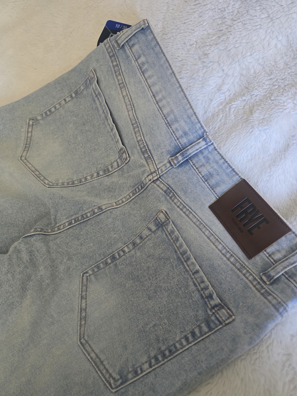 FRYE High-Rise Light Blue Women's Jeans